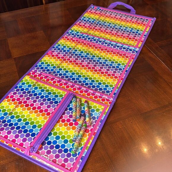 Lisa Frank 2016 Portfolio with handles Unicorns Rainbows Leopard - Picture 7 of 11